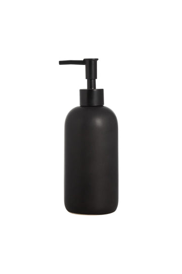 Matte Black Liquid Soap Dispenser