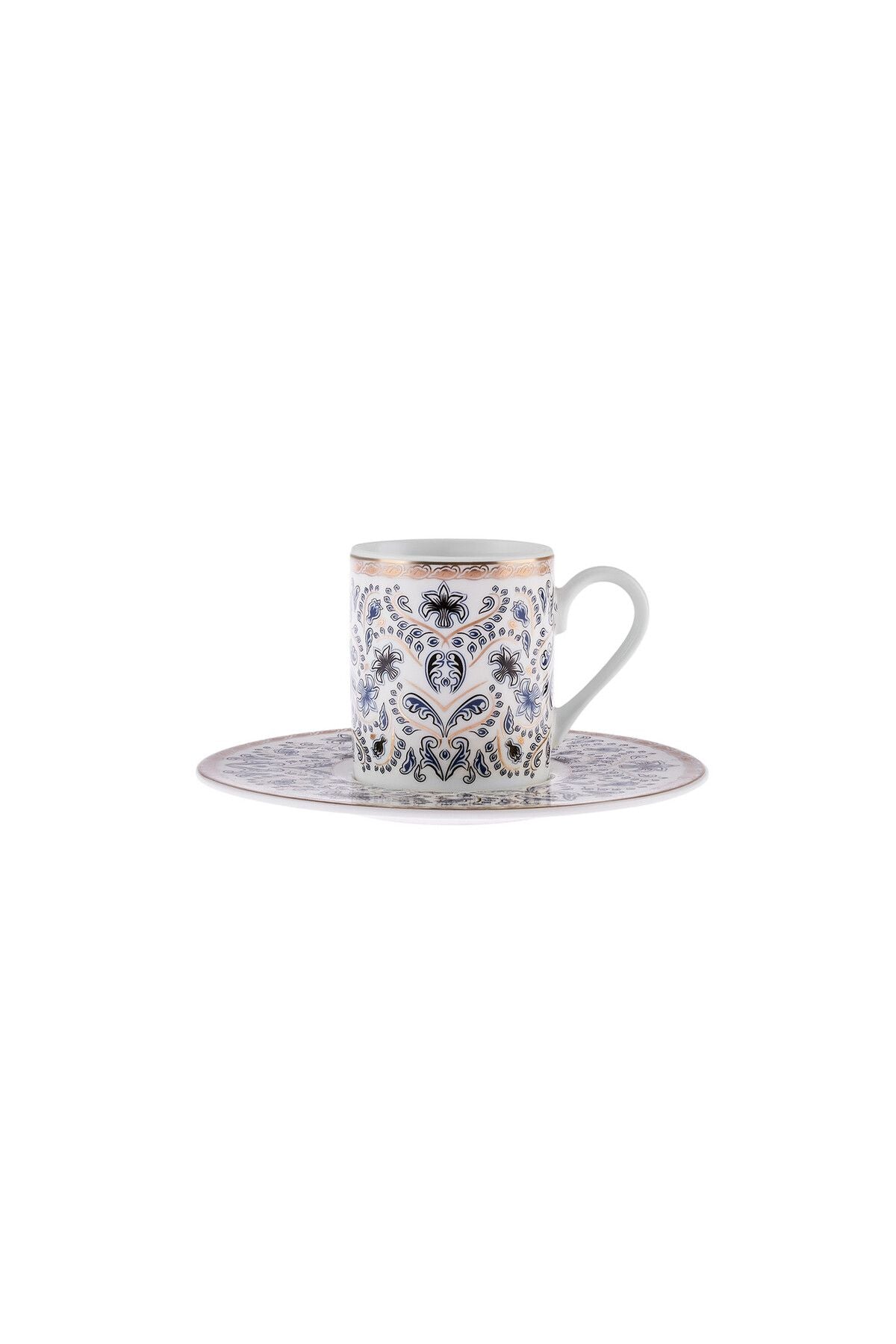 New Delft Blue 6 Person Coffee Cup Set 100 ml