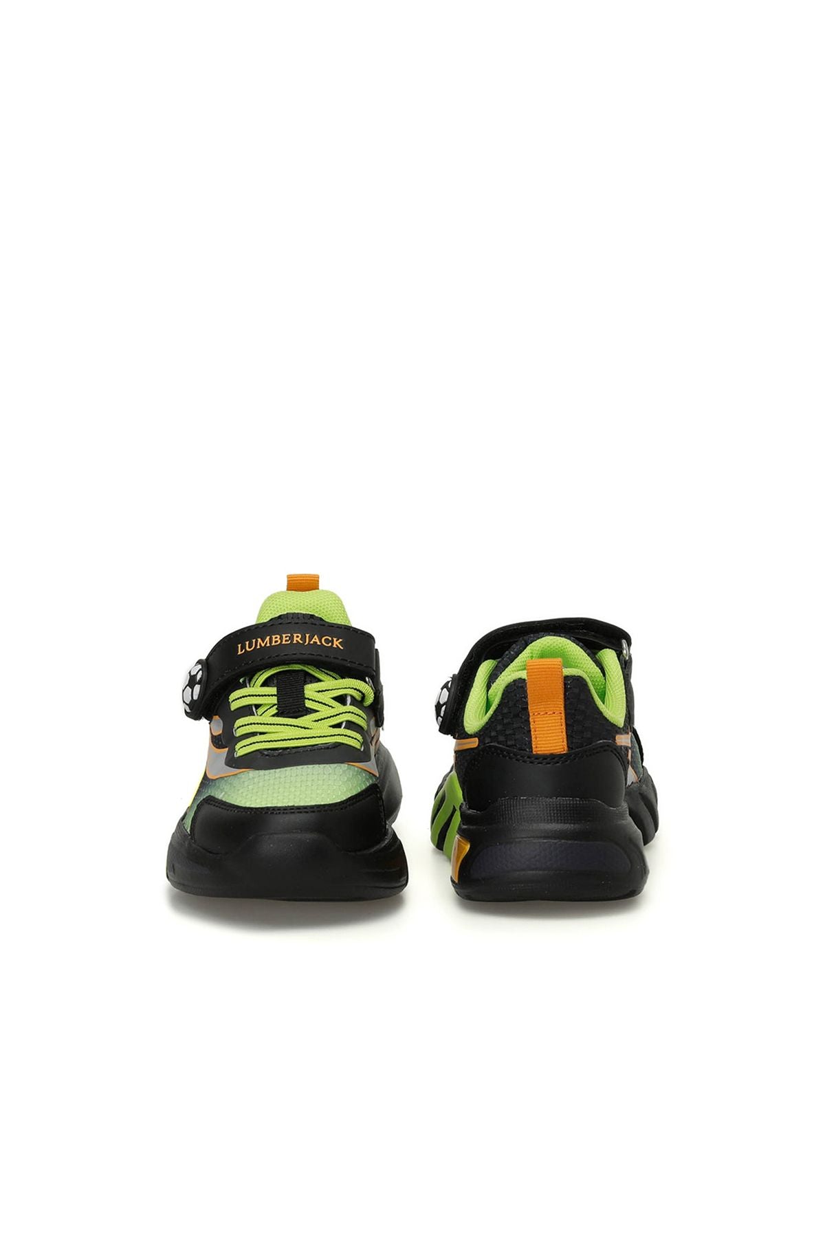 Loco Boys Black Running Shoes