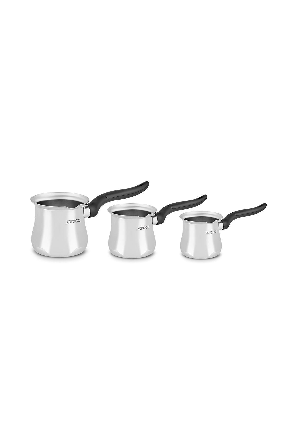 Lotus 3-Piece Stand Coffee Pot Set