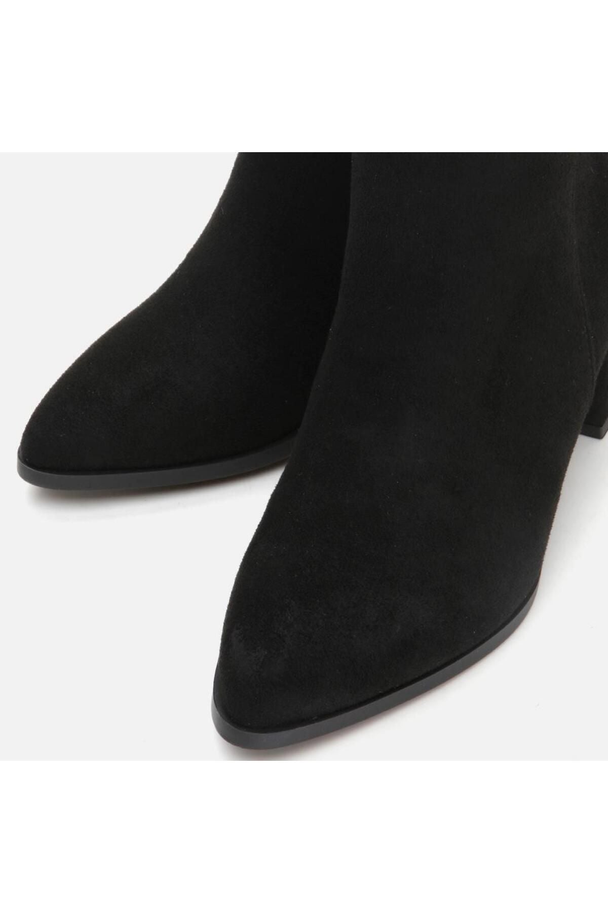 Black Women's Heeled Boots