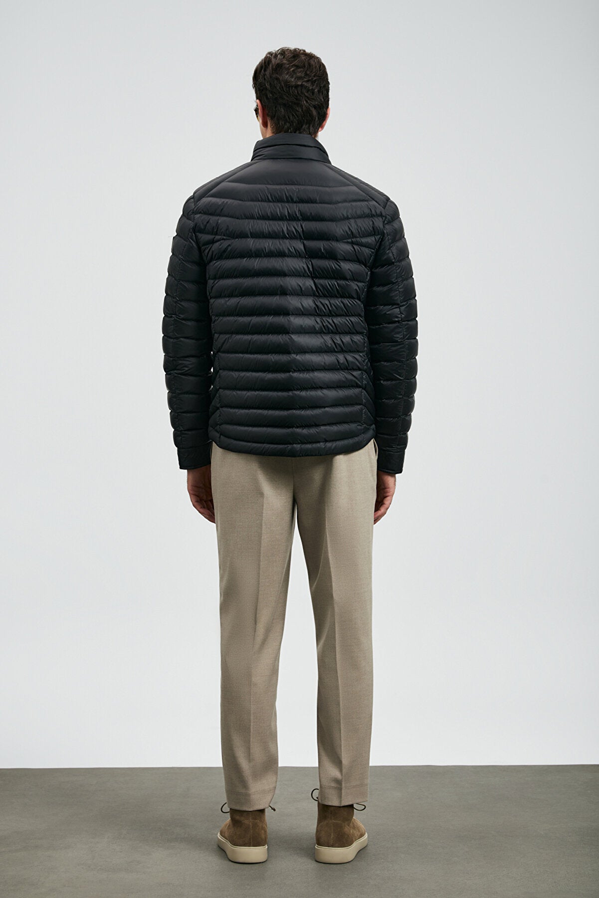 Andy Goose Down Coat Men Black