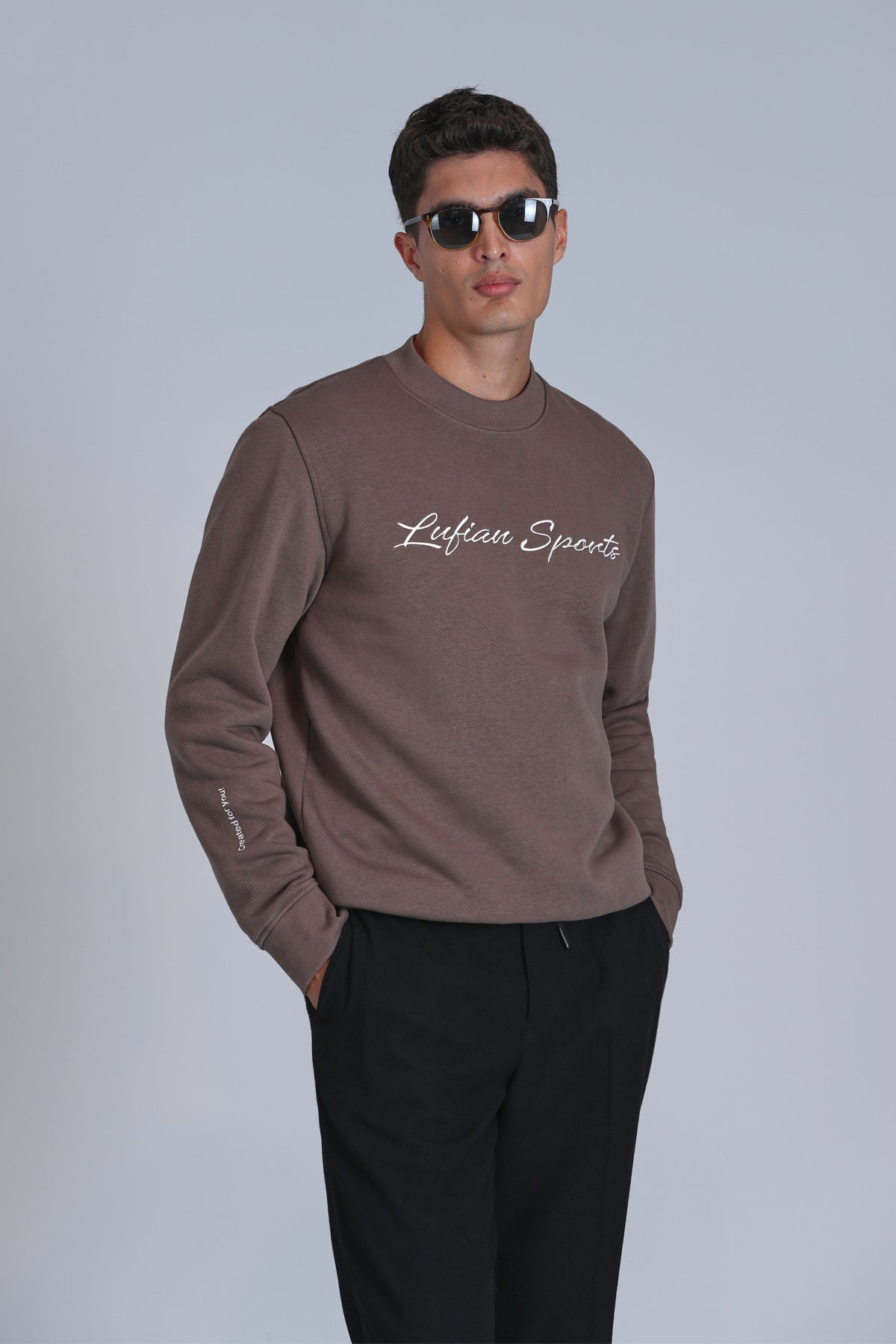 Loved Men's Sweatshirt Copper