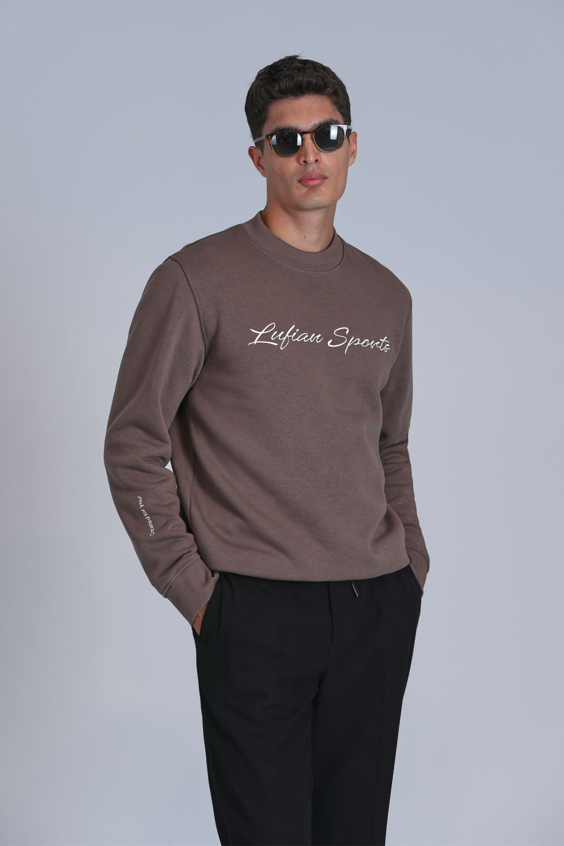 Loved Men's Sweatshirt Copper