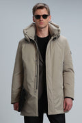 Donald Goose Down Men's Coat Earth