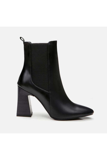 Black Women's Heeled Boots