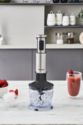 Inox Quick Mix Speed Adjustable 1300W Hand Blender Set 9616B