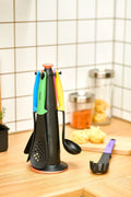 Rainbow 7 Piece Stand Serving Set