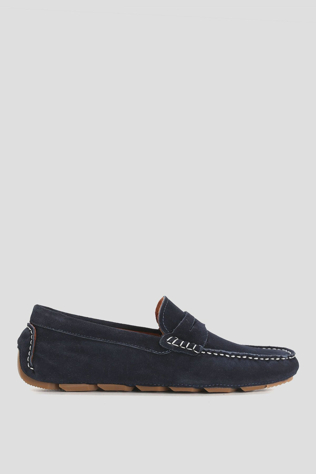 Stroll Suede Loafer Shoes Navy