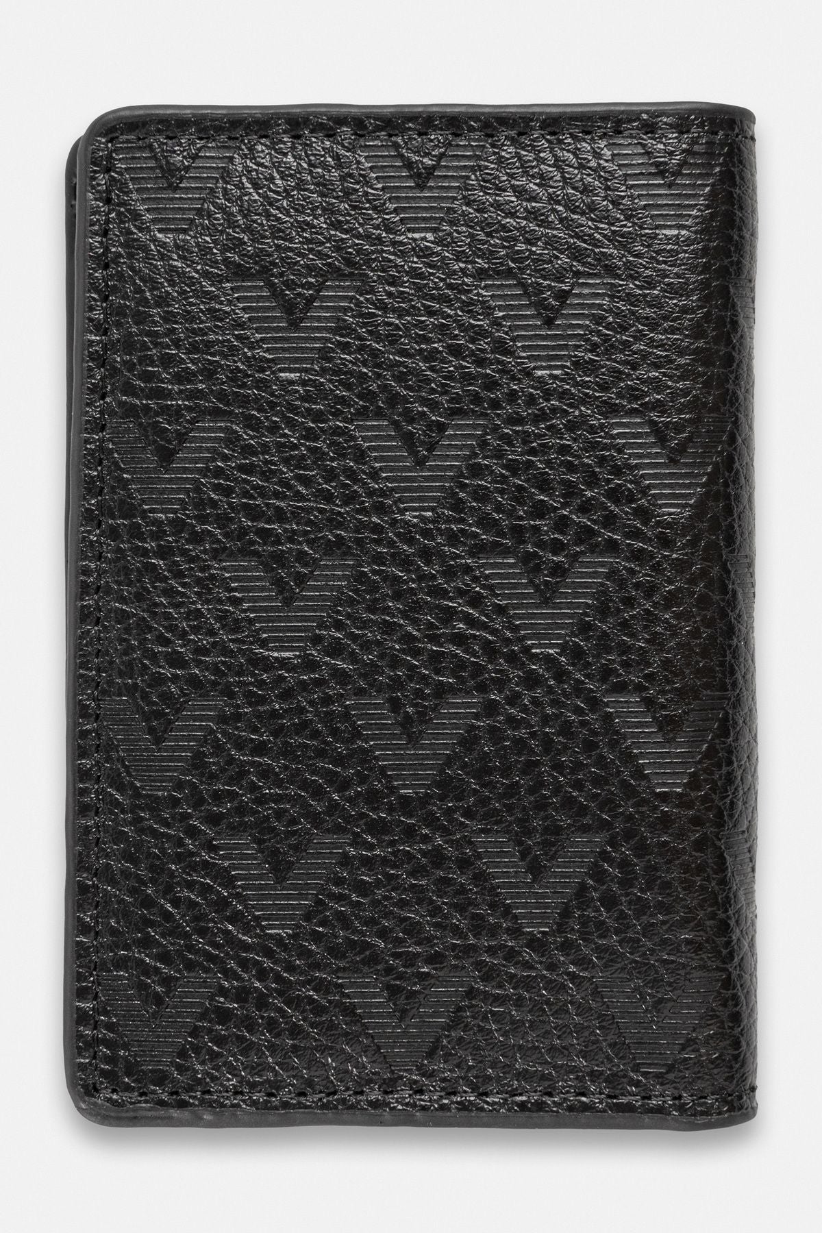 Men's Black 100% Leather Wallet B009564