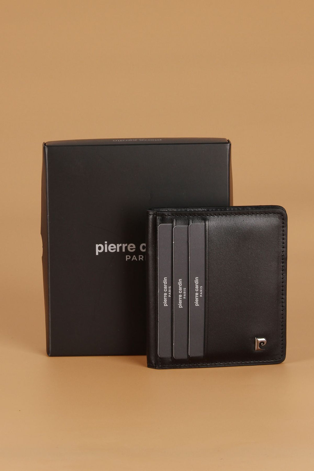 206 Genuine Leather Men's Wallet Card Holder Analin Black