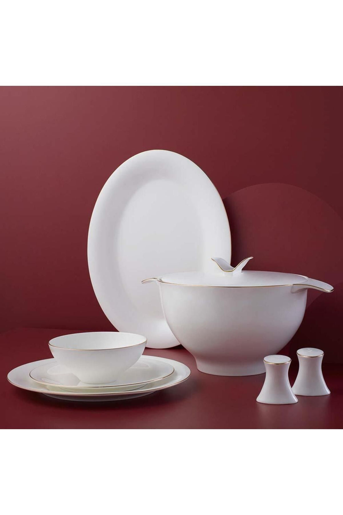 Golda 61 Piece Dinner Set for 12 Persons