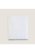 Madeline Face Towel 50x90 Cm White/Marin Blue