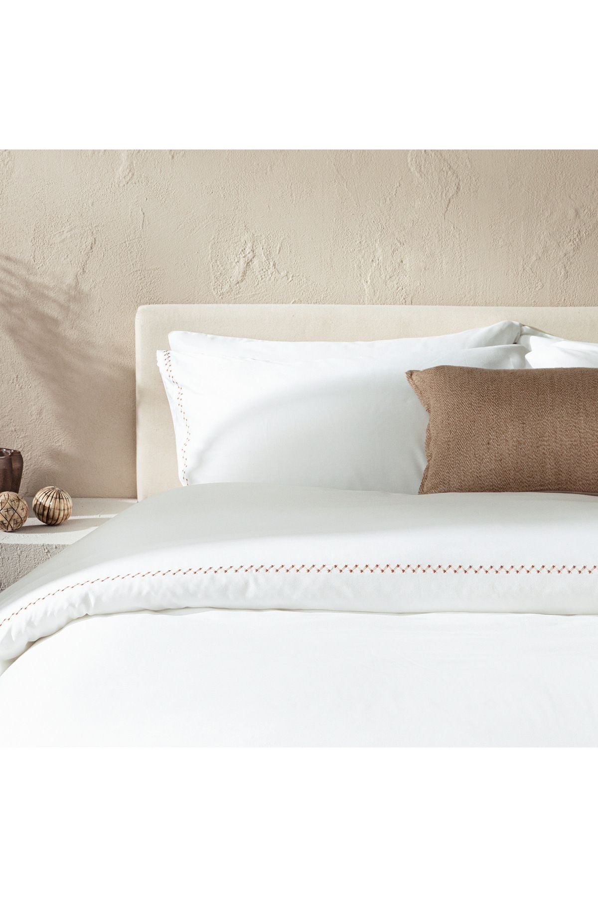 Albas Duvet Cover Set 200x220 Cm Ecru