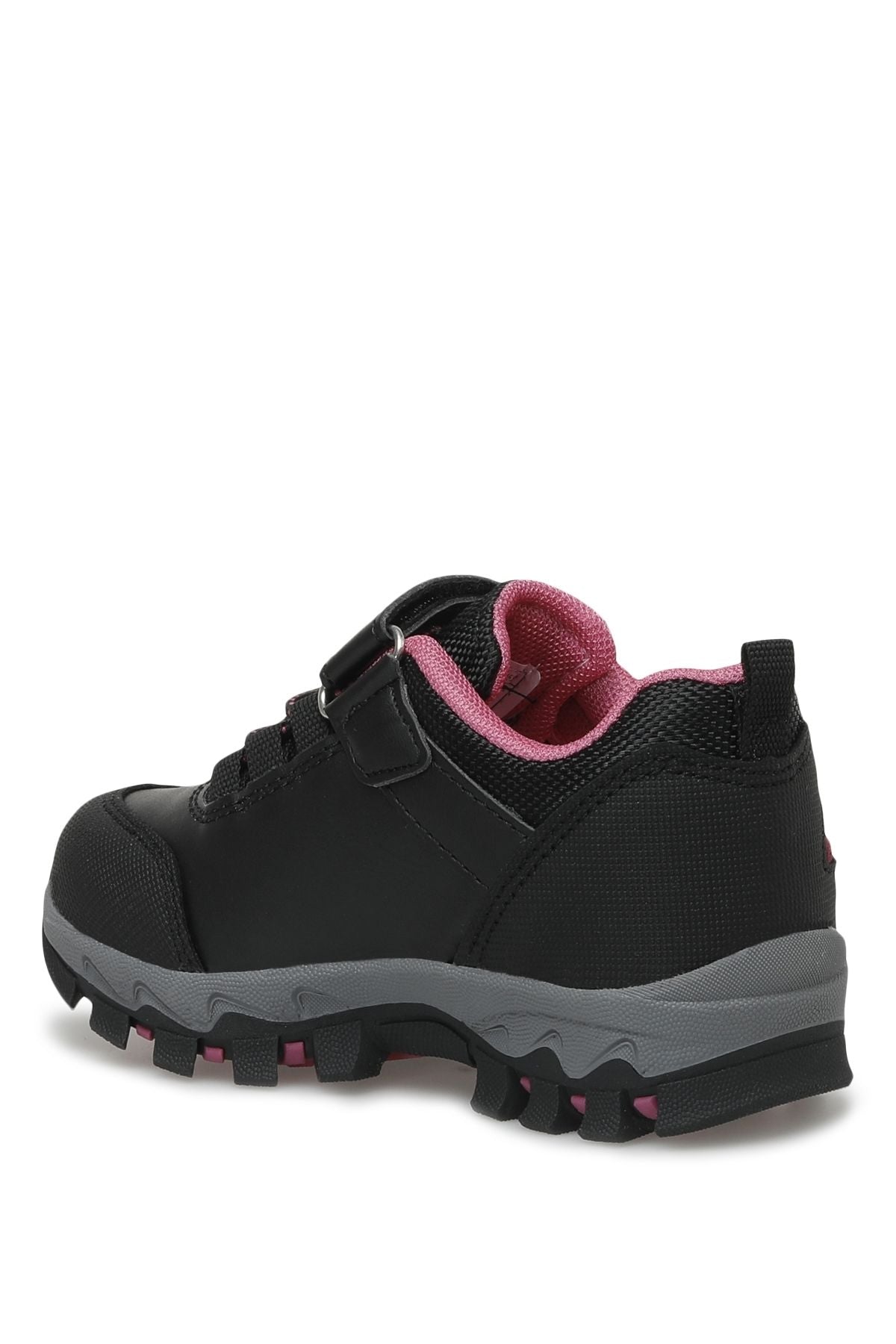 Black-Fuchsia Girls Under Winter Outdoor Sneakers