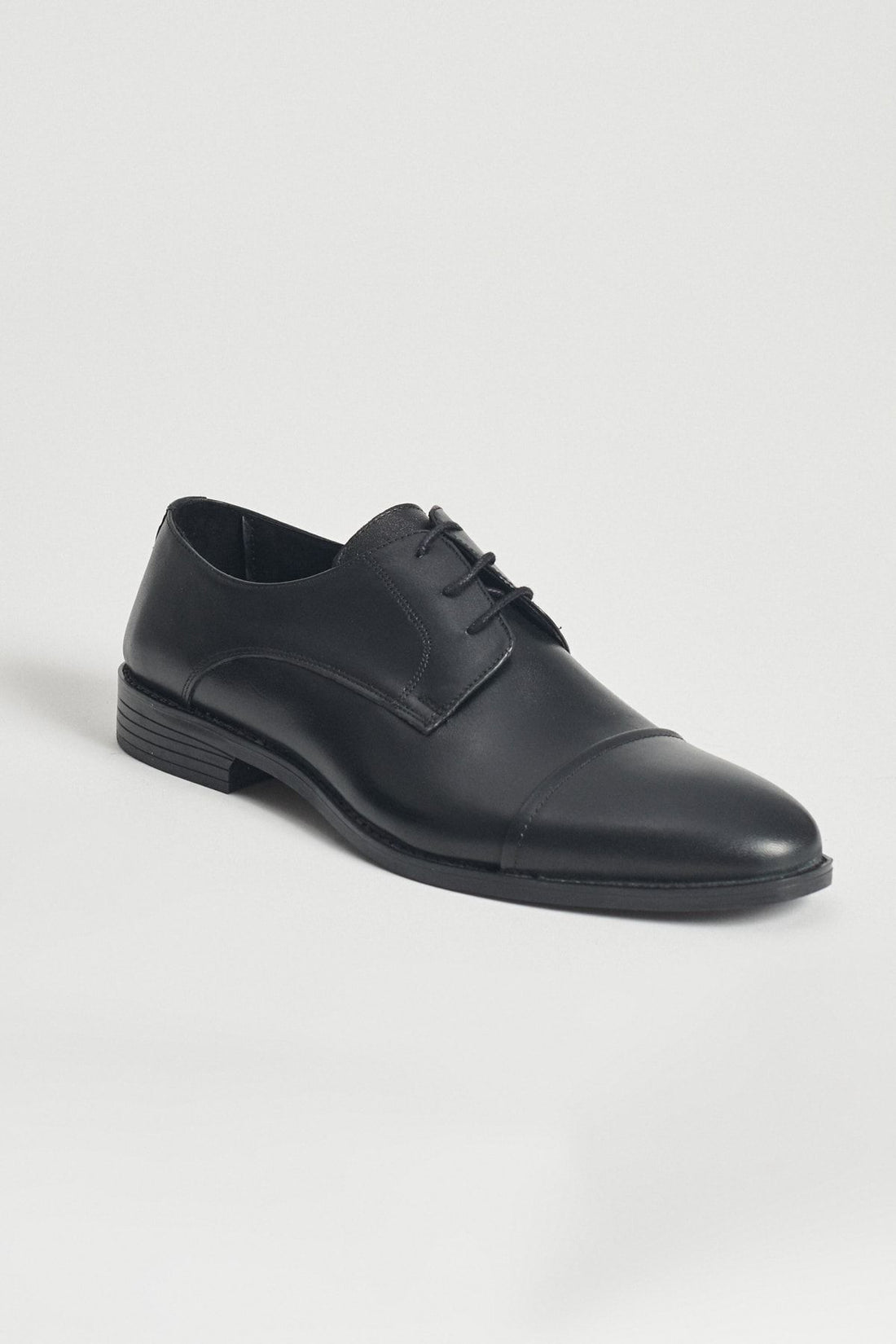 Men's Black 100% Genuine Leather Classic Shoes