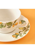 Sicilia Porcelain Tea Cup Set of 2 Green (270 cc)