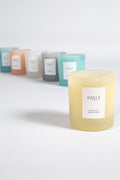 Basic Soft Cream Vanilla Scented Candle Yellow 200 g