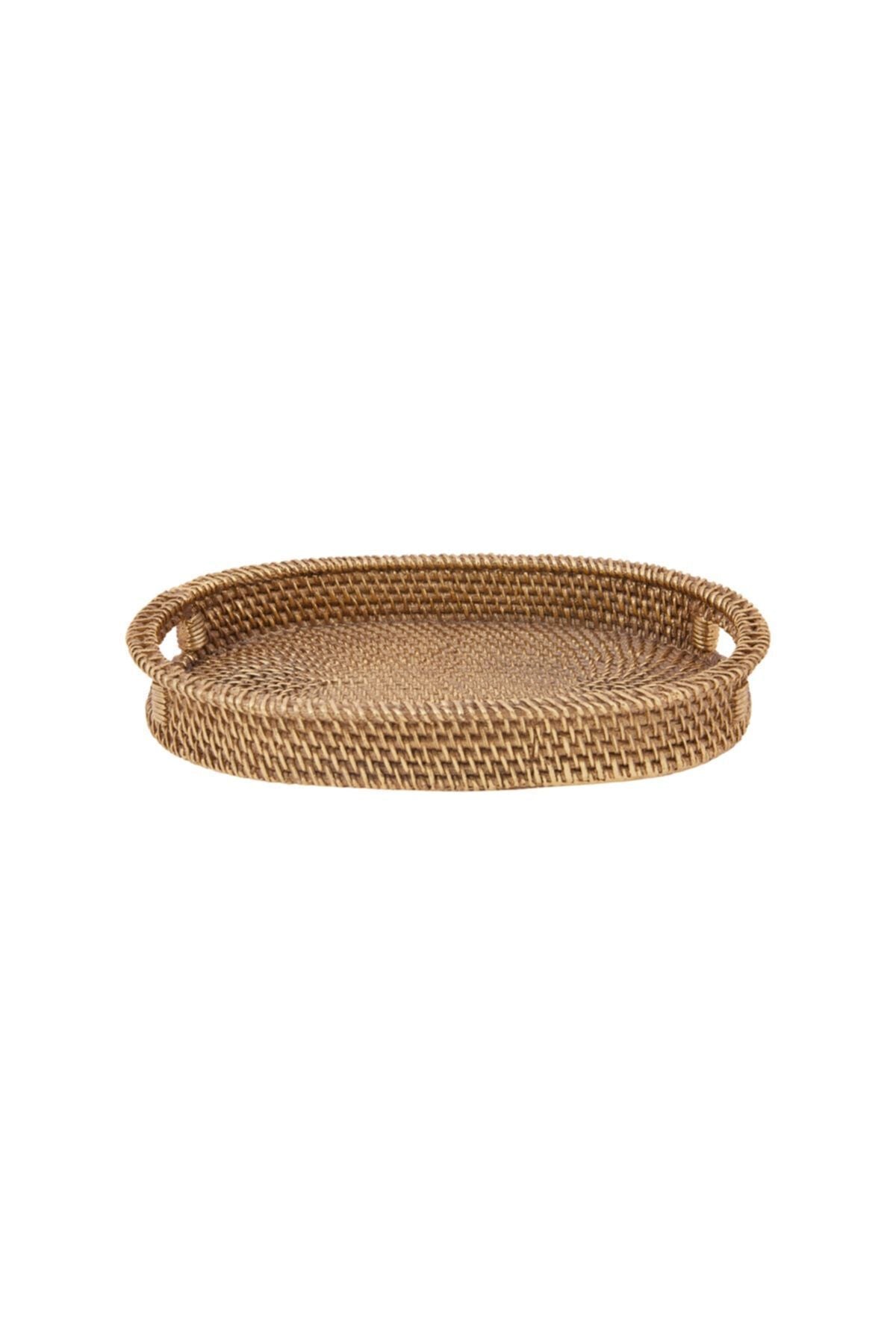 Nova Wicker Look Decorative Tray 33,5x22,5cm