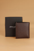 2016 Genuine Leather Men's Wallet Card Holder FLOTUR BROWN