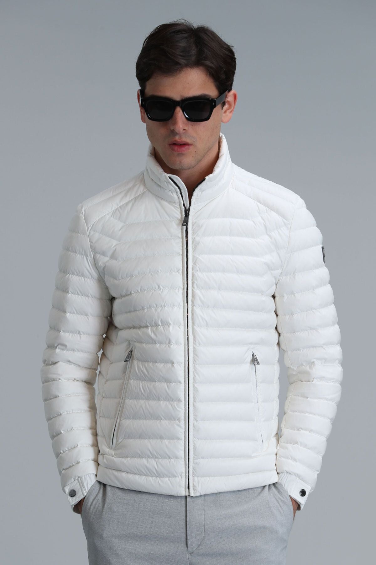 Serghio Men's Coat White