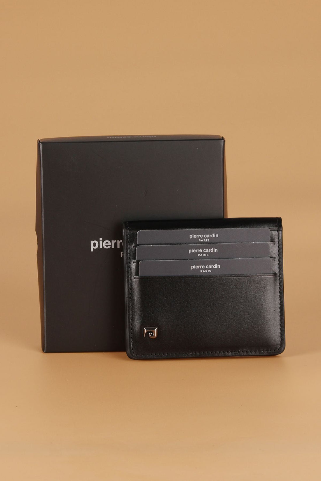 206 Genuine Leather Men's Wallet Card Holder Analin Black
