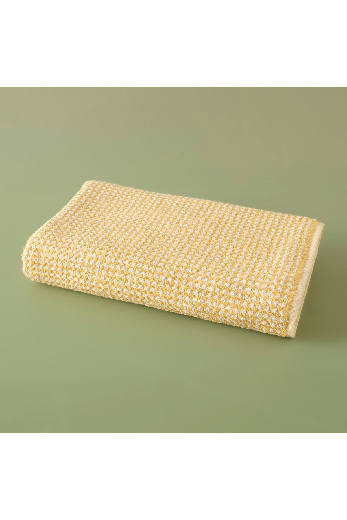 100% Cotton Alvin Bath Towel Yellow (90x150 cm)