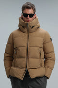 Tommy Goose Down Men's Coat Camel