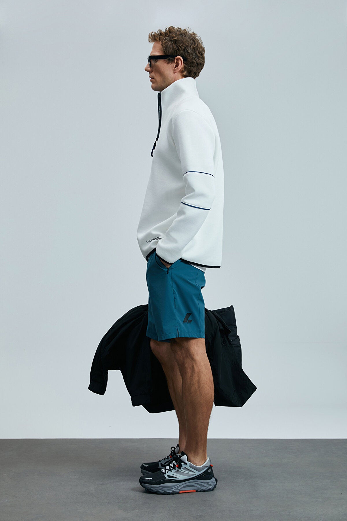 Art Men's Sweatshirt Broken White