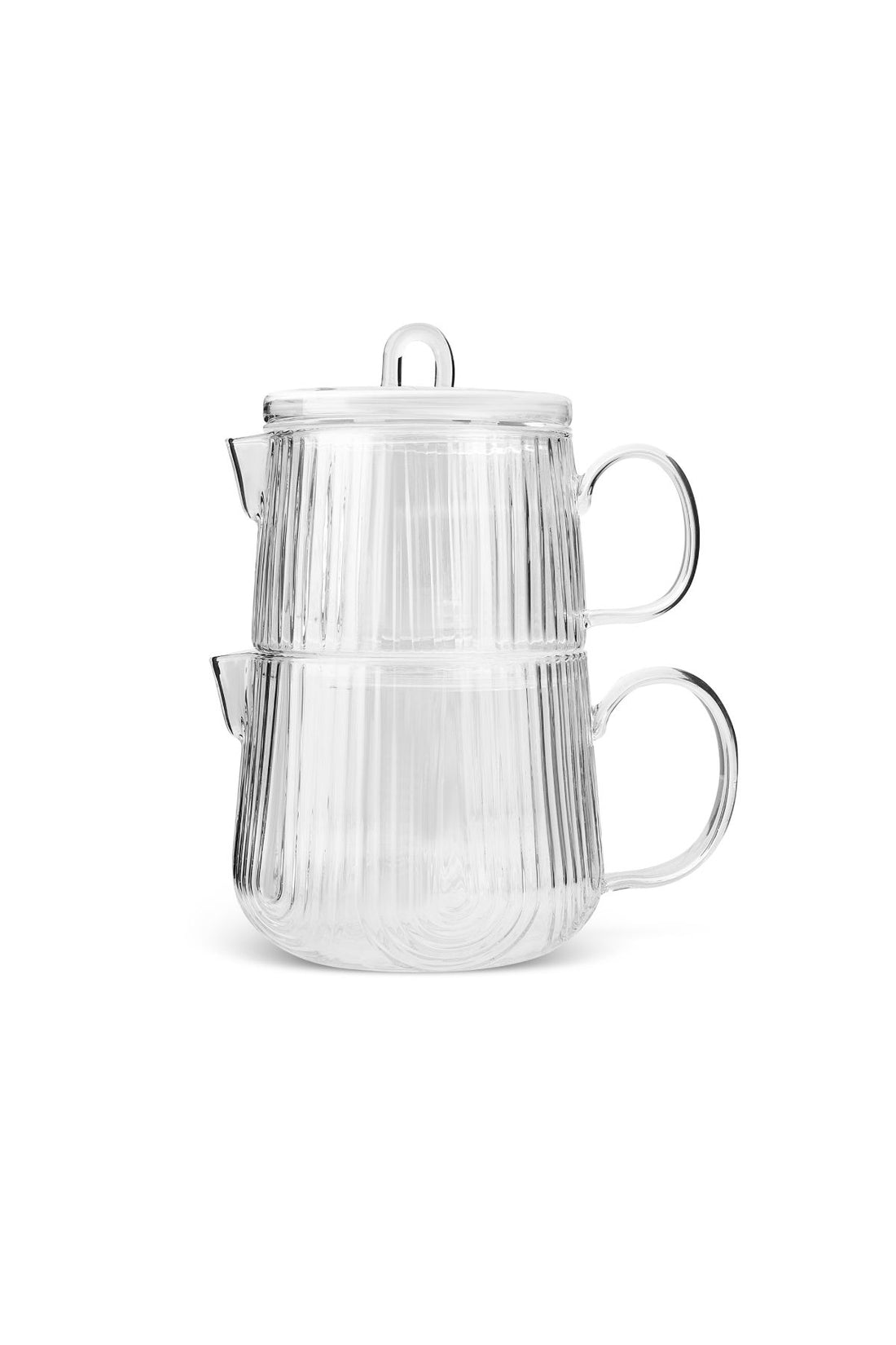 Aqualine Borosilicate Glass Midi Teapot