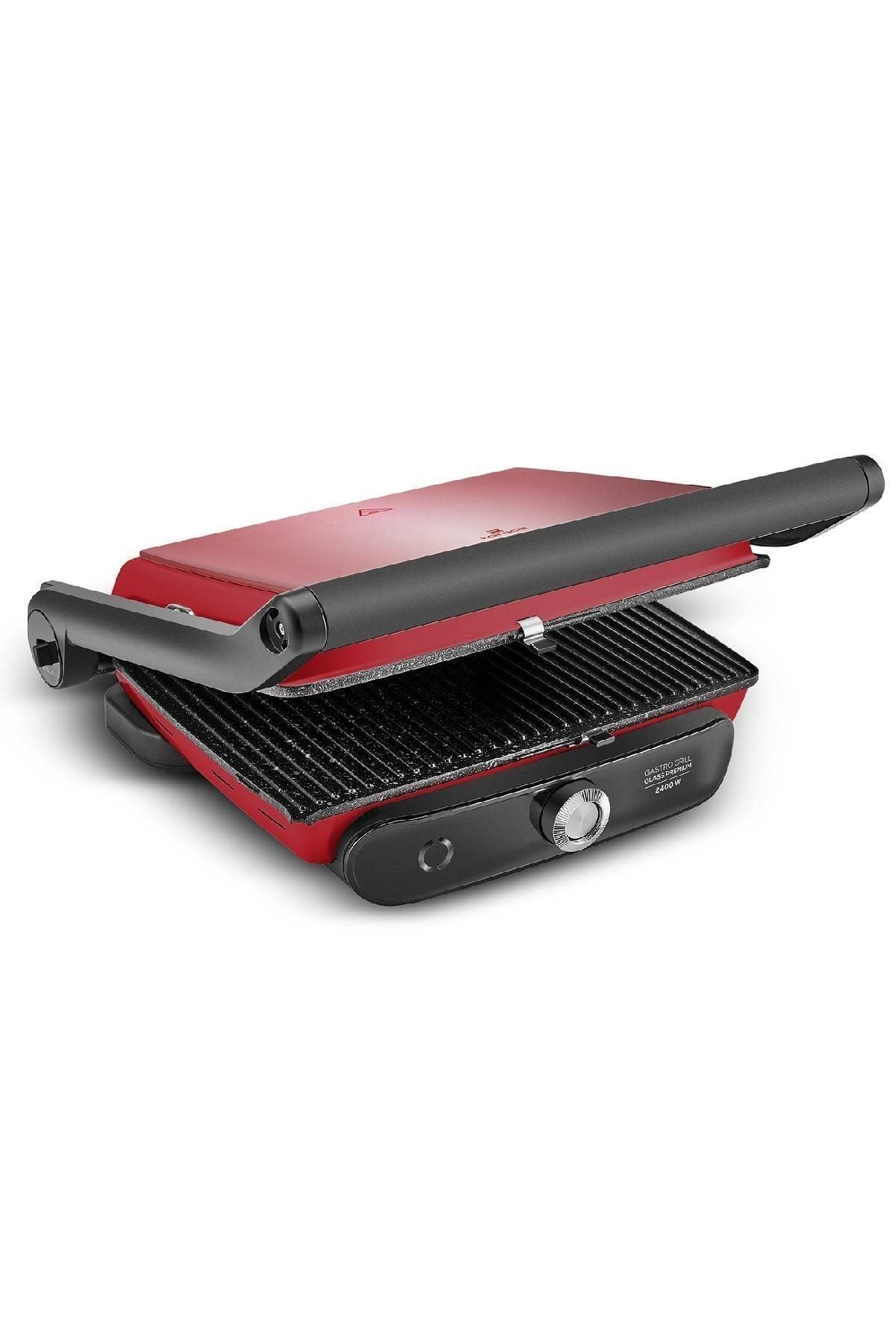 Gastro Grill Glass Premium 2400w Toaster And Grill Machine Cranberry