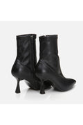 Black Women's Heeled Boots