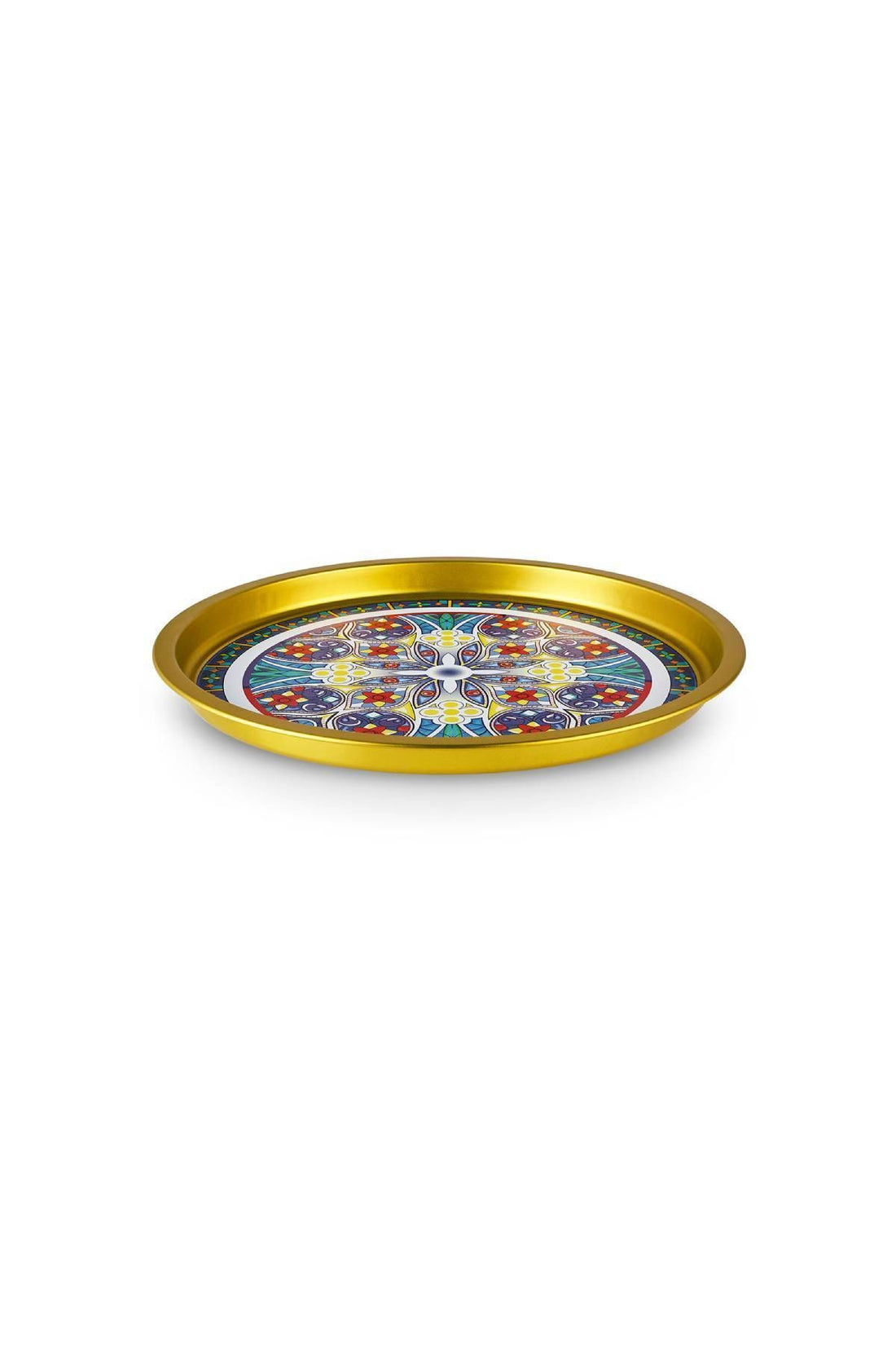 Napoli Metal Round Tray 35 Cm