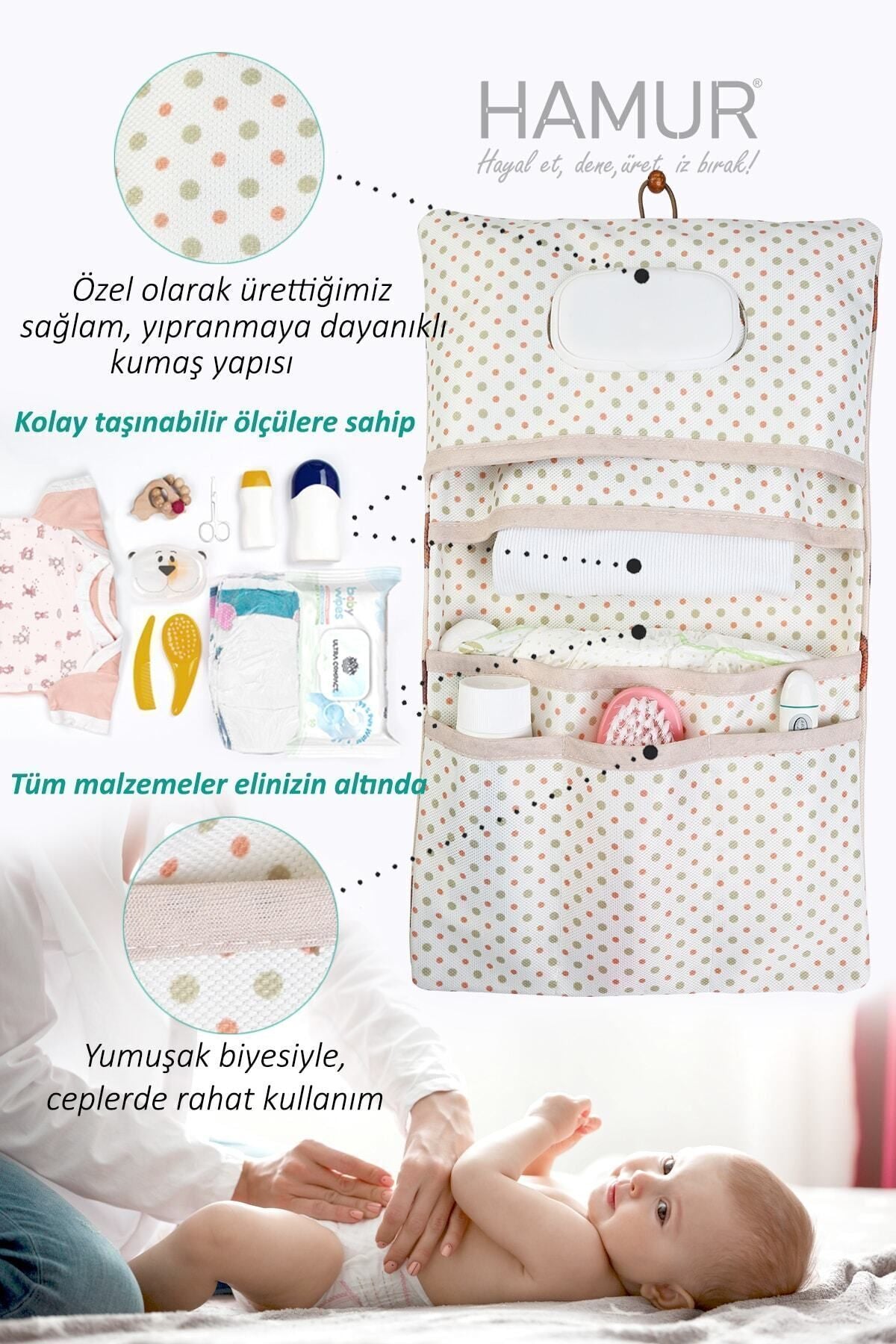 Mom Baby Care Bag Newborn Bottom Opening Changing Organizer Bag Organizer Urcin