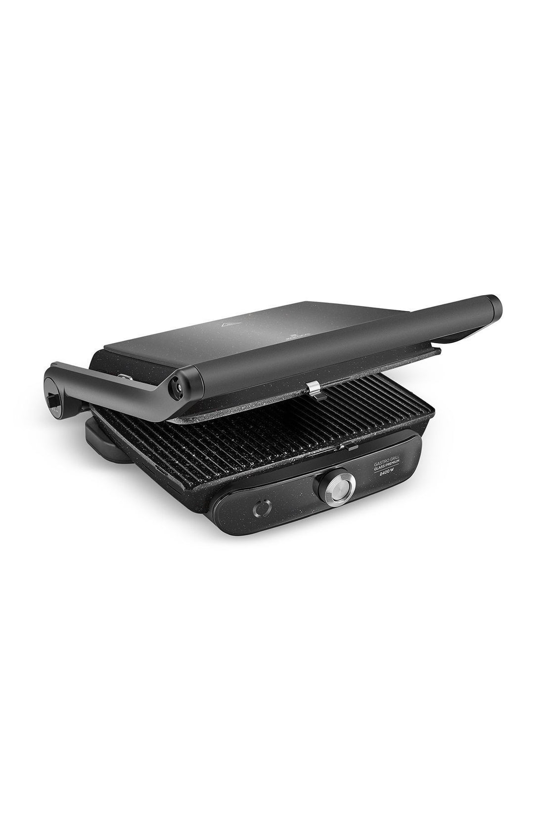 Gastro Grill Glass Premium 2400w Toaster & Grill Machine Shiny Black