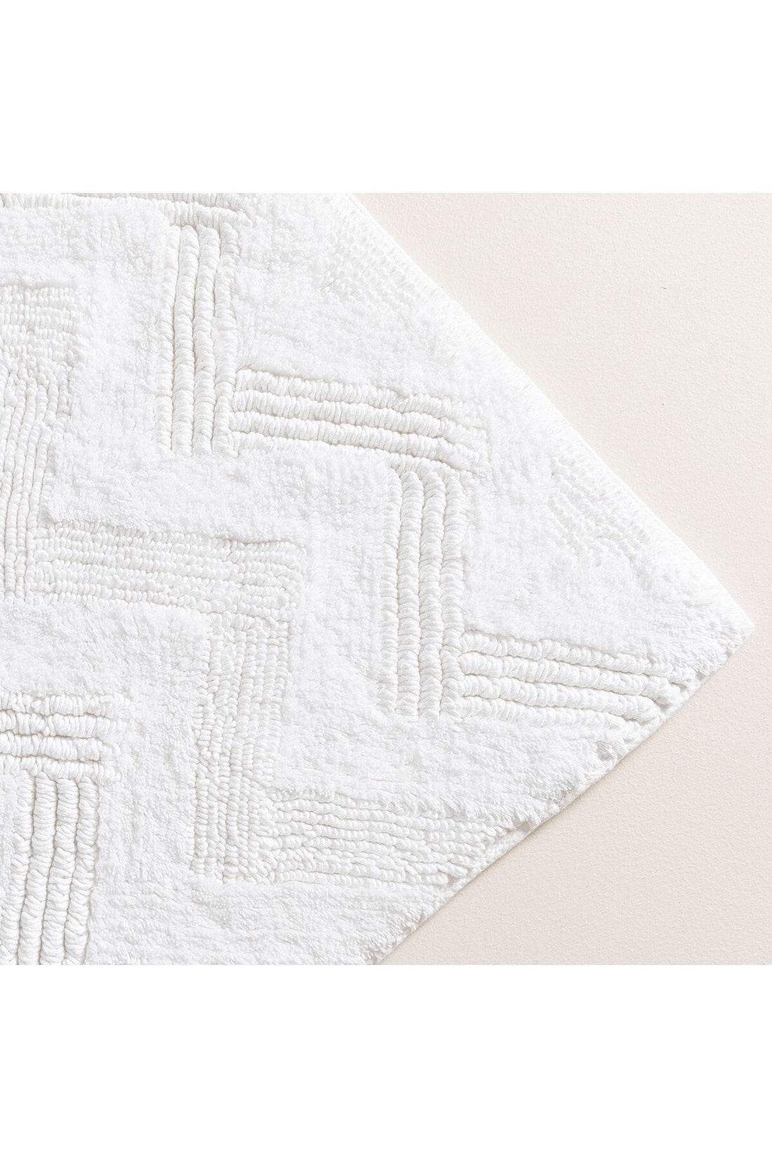 Delmar Bath Mat 60x100 cm White