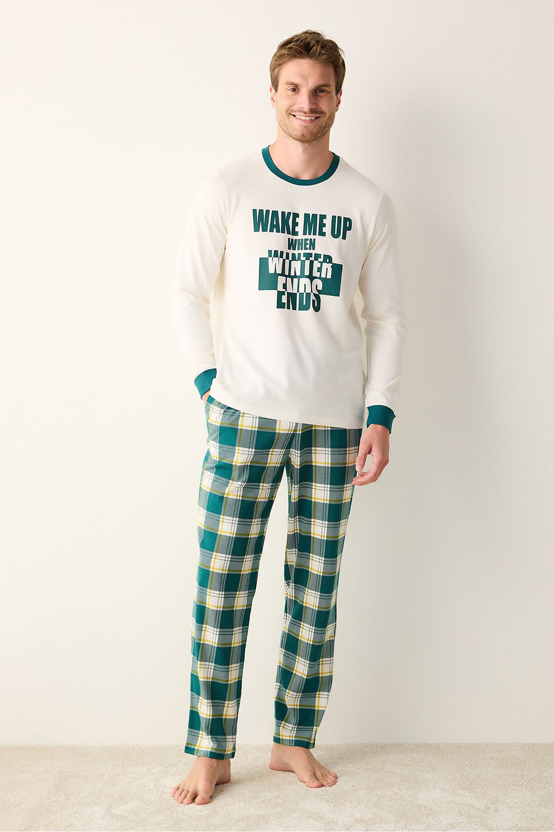 Wake Me Multicolor Pants Pajama Set