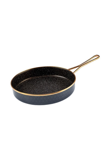 Crystal Enamel Pan Anthracite 28 cm