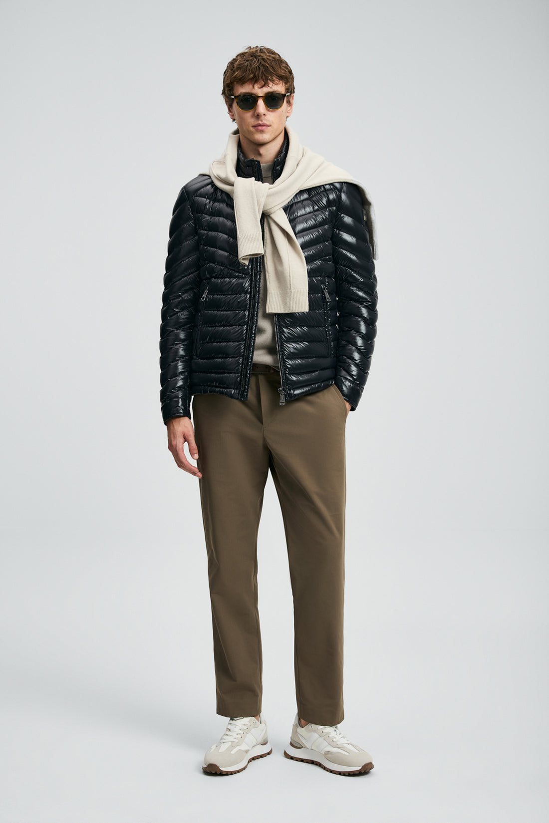 Luc Goose Down Coat Men Black