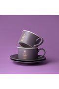 EMLShop Joy Grey Tea Cup Set Emlshp 986362