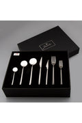 Fiume 84 Pieces 12 Seater Fork Spoons And Knives Set