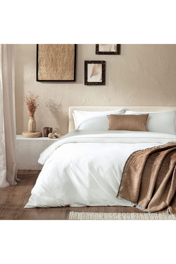 Albas Duvet Cover Set 220x230 Cm Ecru