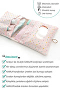 Mother Baby Care Bag Newborn Bottom Opening Changing Organizer Bag Organizer Elephant