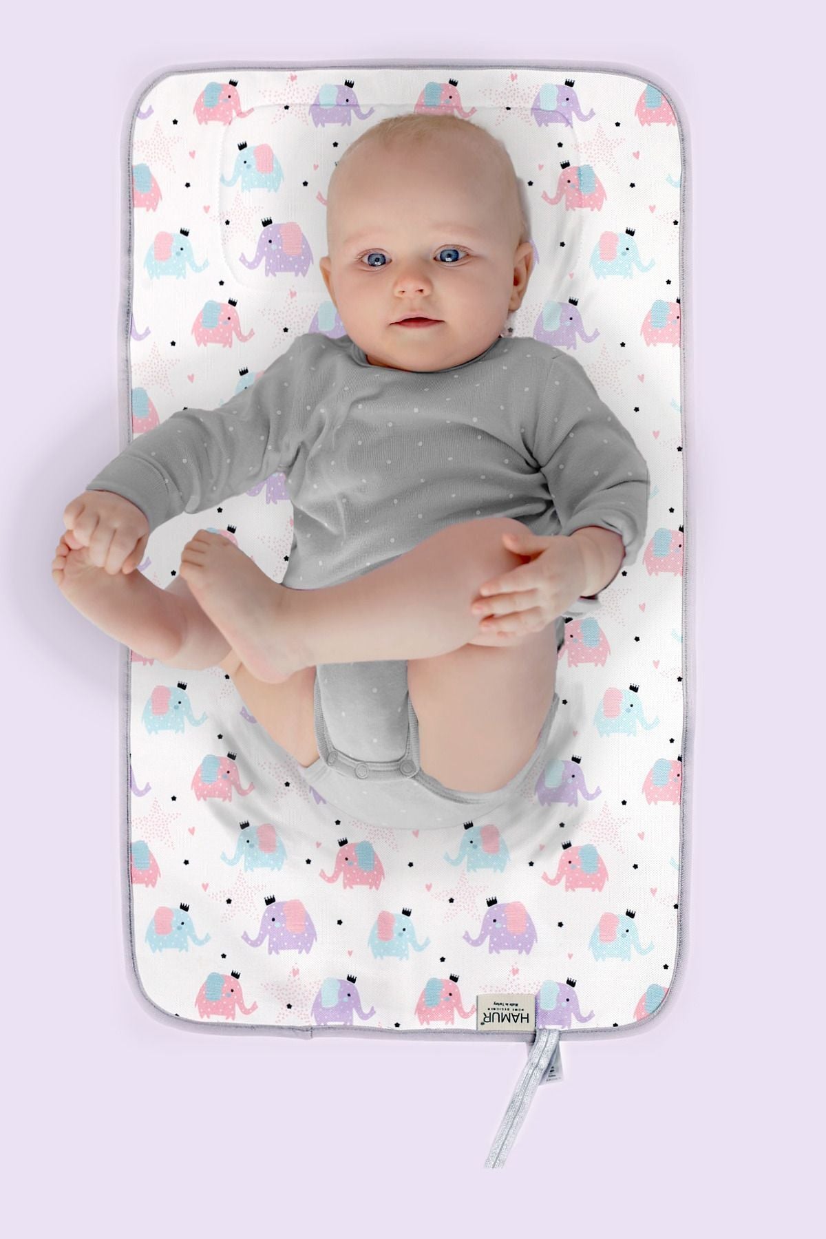 Baby Bottom-up Cushion Care Pad Cover Elephant