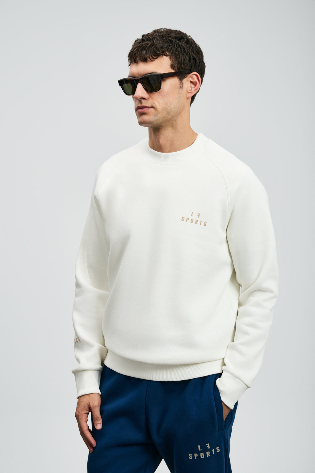 Sıgma Men's Sweatshirt Broken White