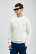 Sıgma Men's Sweatshirt Broken White