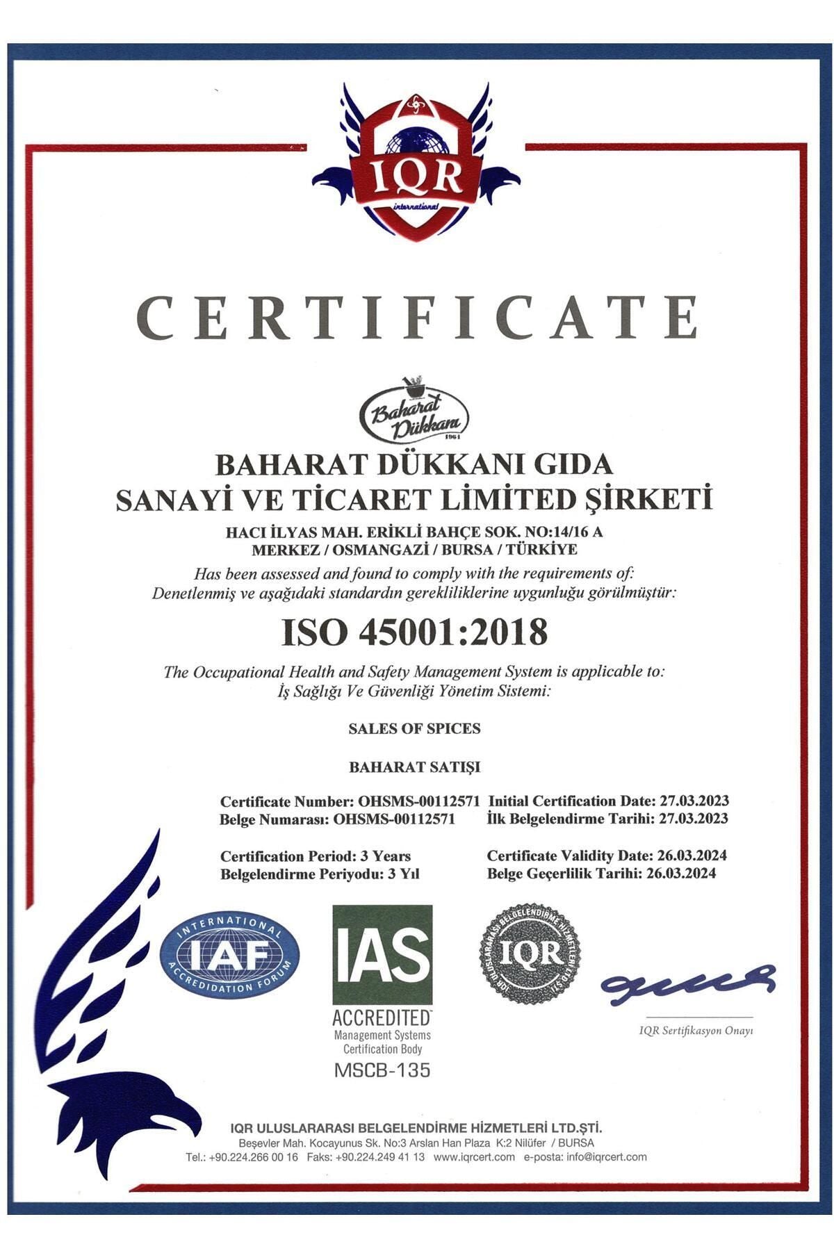 Ottoman Spice 45gr (glass)