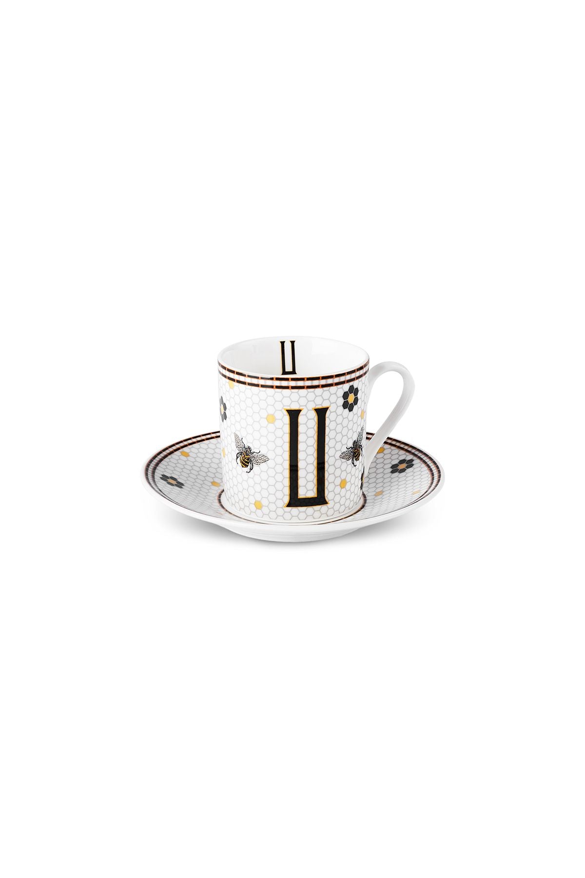 Coffee Cup with Letter U 80 ml