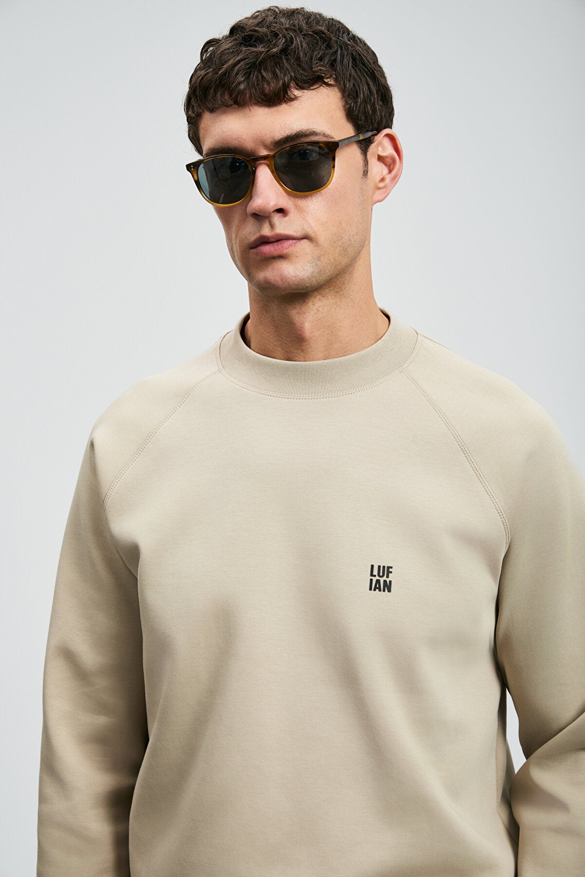 Grant Men's Sweatshirt Beige