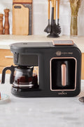 Membrane Plus Mod 5 In 1 Talking Coffee And Tea Maker Black Copper